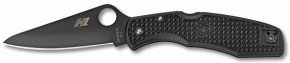  Spyderco C91PBBK Pacific Salt Plain black