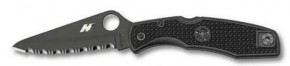  Spyderco C91SBBK Pacific Salt Spyderedge black