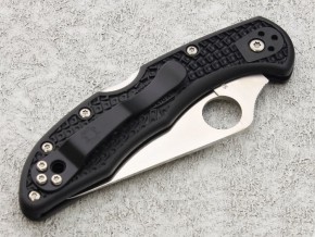  Spyderco Delica Black FRN, Flat Graund C11FPBK 3