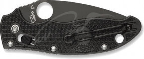  Spyderco Manix 2 Black Blade BD1 (C101PBBK2) 3