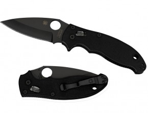  Spyderco Manix 2 G-10 CPM-S30V Black 3