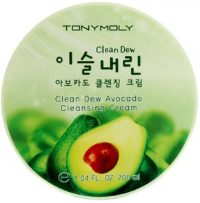     Tony Moly Clean Dew Avocado Cleansing Cream 200 8806358531034