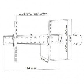  Brateck KL21G-46T (VESA600400) 3