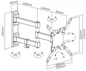    Brateck LDA21-223 3