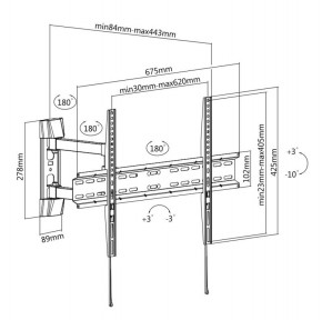  UniBracket BZ31-63 (VESA600400) 7