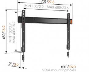  Vogels W50080 Black 7