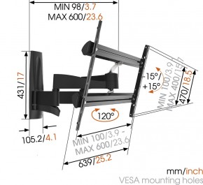  Vogels Wall 2350 Black 9