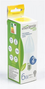  EnerGenie E14 6W 3000 K (EG-LED6W-E14K30-01) 3