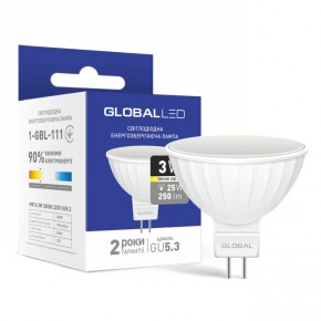 LED  Global MR16 3W 220V GU5.3 (1-GBL-111)