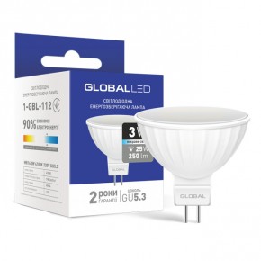 LED  Global MR16 3W 220V GU5.3 (1-GBL-112)