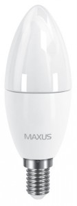  LED  Maxus C37 6W   220V E14 (2-LED-534)