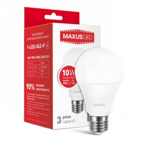 LED  Maxus A60 10W 220V E27 (1-LED-562-P)