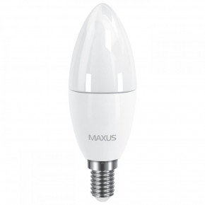  LED  Maxus C37 6W E14 ( 2 .) (2-LED-534-02)