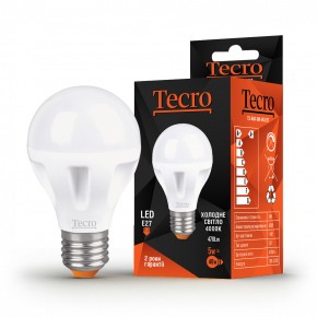 LED  Tecro T2-A60-5W-4K-E27 5W E27