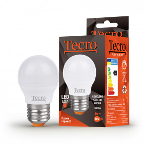  LED Tecro TL-G45-4W-4K-E27 4W 4000K E27