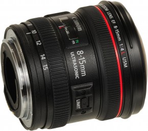  Canon EF 8-15mm f/4L USM FISHEYE 4