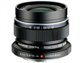  Olympus EW-M1220 ED 12mm 1:2.0 Black