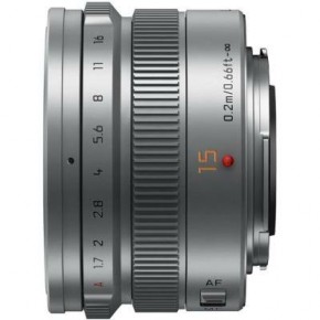  Panasonic Micro 4/3 Lens 15mm Silver (H-X015E-S) 5