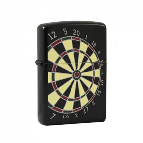  Zippo 24332 Dartboard Black Matte