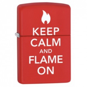  Zippo 28671 Keep Calm Flame on