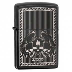  Zippo 28678 Iced Skulls