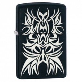  Zippo 28686 Black and Chrome