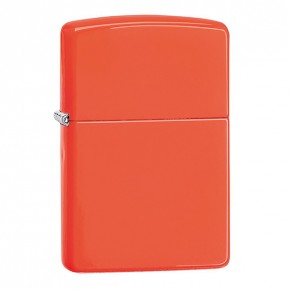  Zippo 28888 Reg Neon Orange Lighter