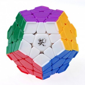 - DaYan Megaminx I Stickerless White With Corner Ridges 12 color (DYMX121)