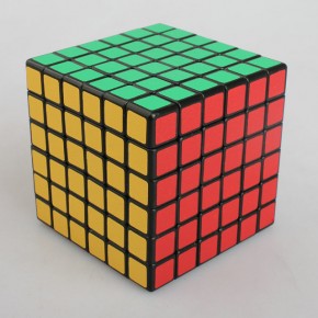 - ShengShou 6x6x6 Black (SS6604) 4