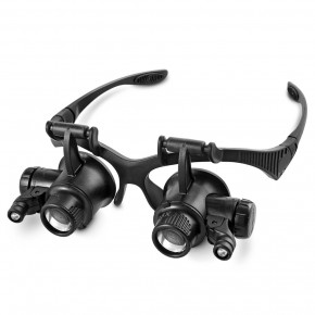   Magnifier 9892GJ LED 10X-25X 