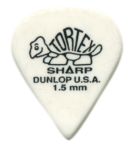   Dunlop 412P1.50 Tortex Sharp Players Pack 1.5  (12 )