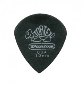   Dunlop 482P1.0 Tortex Pitchblack Jazz III 1.0 (12 )