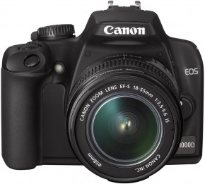  Canon EOS 1000D 18-55 IS Kit Black