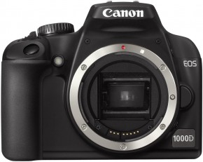  Canon EOS 1000D Body Black