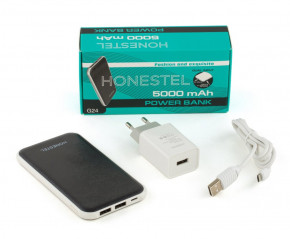   Honestel G24 Power Bank 5000mAh black 7