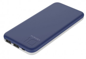   Puridea S2 10000mAh Li-Pol Rubber Blue/White