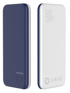   Puridea S2 10000mAh Li-Pol Rubber Blue/White 3