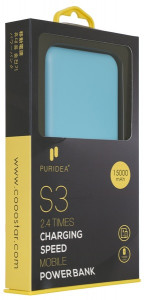   Puridea S3 15000mAh Li-Pol Blue 5