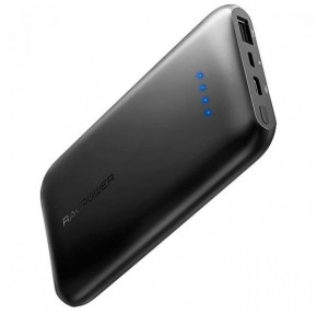   RavPower Power Bank 10000mAh Ultra-Slim Black (RP-PB078BK)