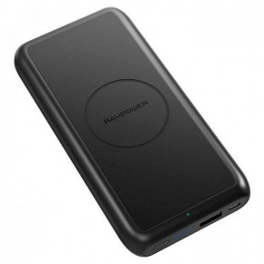   RavPower Power Bank 10000mAh Wireless Charging Black (RP-PB081)