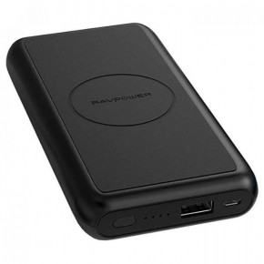   RavPower Power Bank 10000mAh Wireless Charging Black (RP-PB081) 3