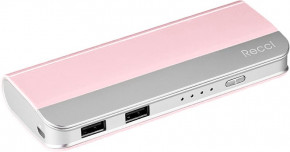   Recci RE-10000 Elegant 10000 mAh Light Pink