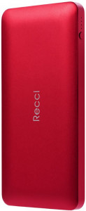   Recci RN-10000 Noble Power Bank Power IQ 2,1 Li-Pol 10000 mAh Red