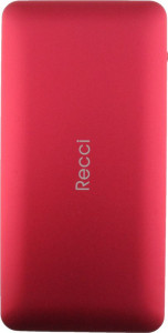   Recci RN-10000 Noble Power Bank Power IQ 2,1 Li-Pol 10000 mAh Red 6