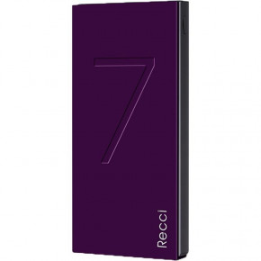   (Power Bank) Recci RS-7000 Seven 7000 mAh Purple