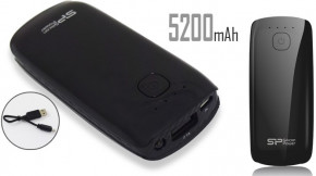   Silicon Power P51 - 5200 mAh Black 3