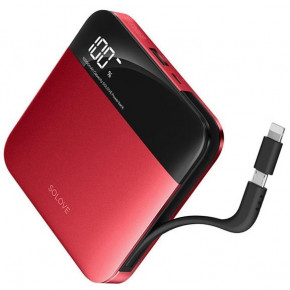   Solove A2 Power Bank 10000mAh Red