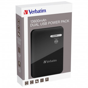    Verbatim Portable Power Pack Dual USB 13600mAh (49956) 