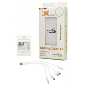   Aspiring Light 15 15400 mAh 1A/2A 9