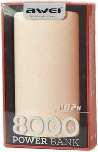   Awei P82K 8000mAh Gold